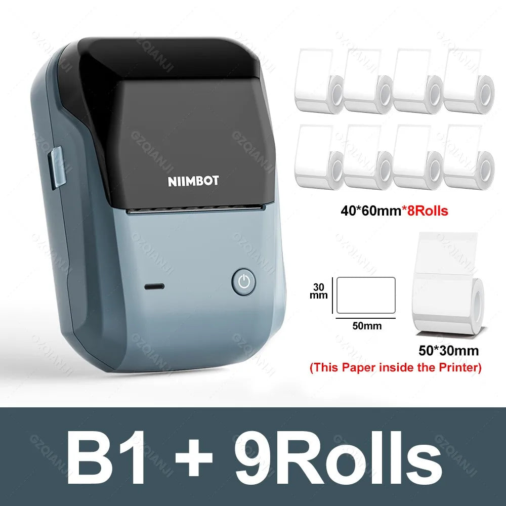 NIIMBOT B1 Wireless Label Printer for Home & Business