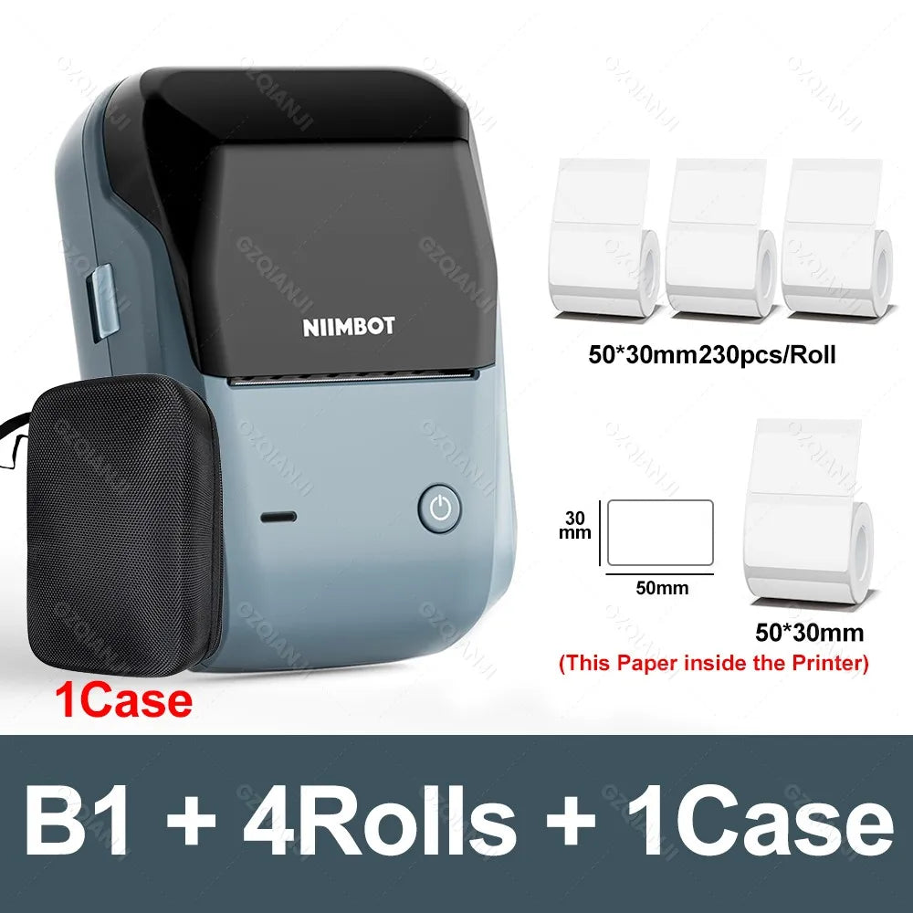 NIIMBOT B1 Wireless Label Printer for Home & Business