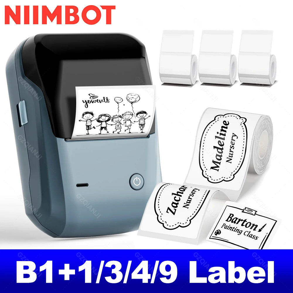 NIIMBOT B1 Wireless Label Printer for Home & Business